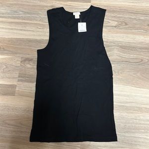 J. Crew basic black tank top